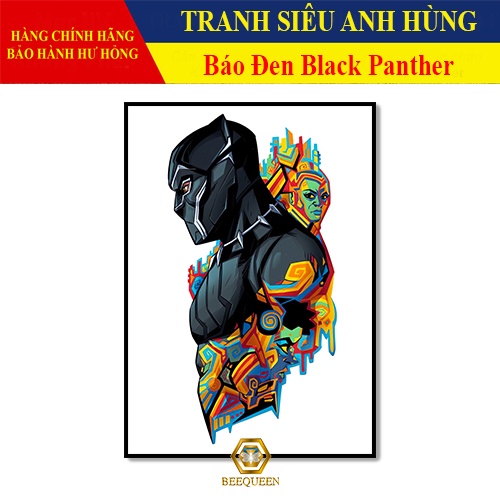 Tranh Trang Trí Siêu Anh Hùng Báo Đen - Tranh Treo Tường Báo Đen