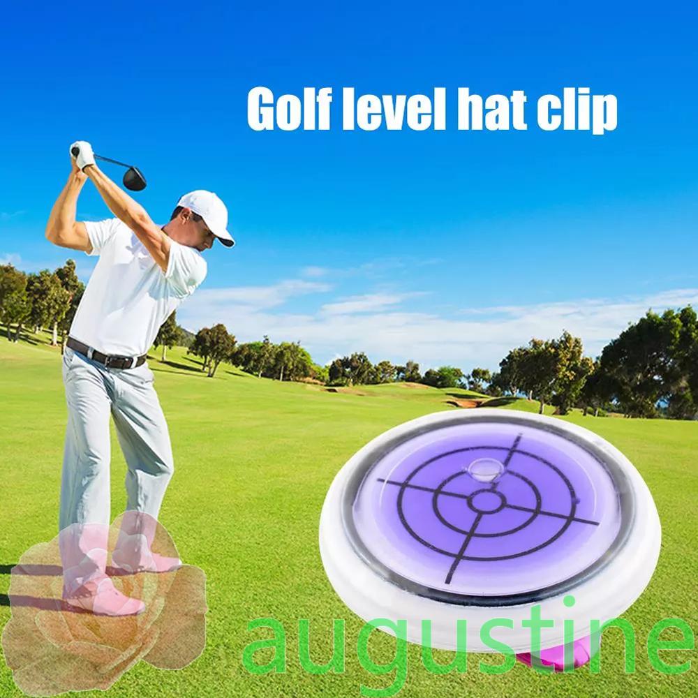 AUGUSTINE Golf Accessories Golf Level Hat Clip Colorful Slope Level Golf Level Marker High quality Slope Putting Outdoor Sports Golf Cap Clip Ball Marker Golf Marker Accessories Golf Hat Clip/Multicolor
