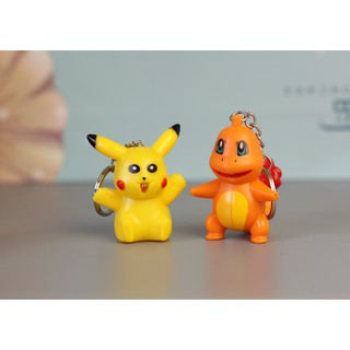 Móc Khóa LED Pokemon Rồng Lửa - Ếch - 0159