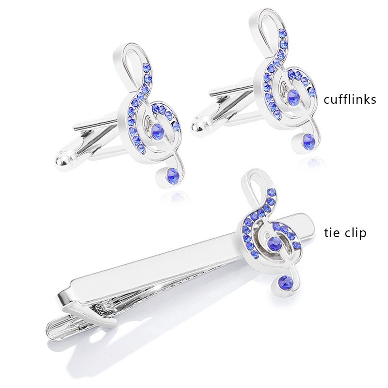 Kẹp cà vạt hình nốt nhạc