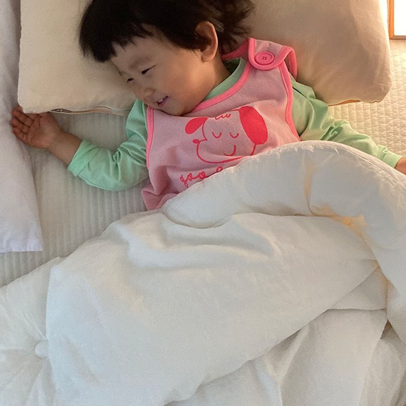 Túi Ngủ Cotton Mềm Mại Không Tay Dành Cho Bé Sơ Sinh