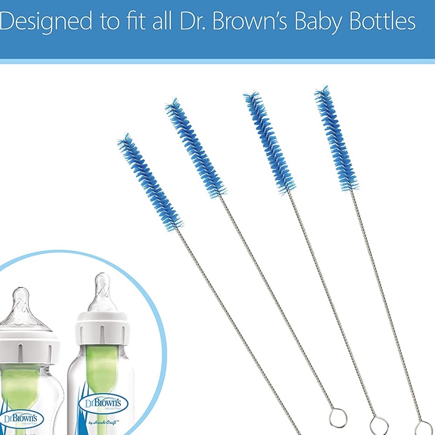 1 Cọ nhỏ rửa bình sữa Dr Brown Tách Set