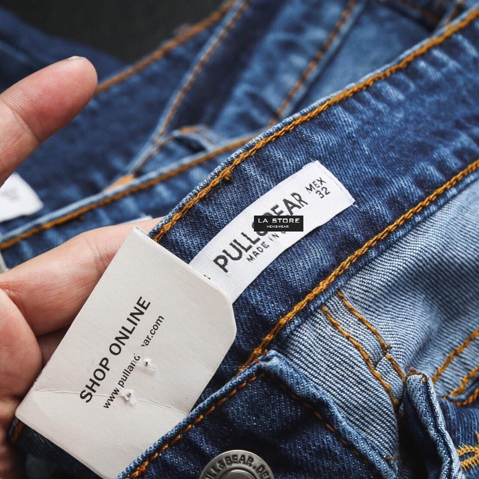 Quần short jean nam - Quần short jeans P&B size lớn