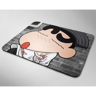 Lót chuột cỡ lớn, bàn di chuột, mouse pad mẫu Cậu bé shin (Nhiều kích thước)
