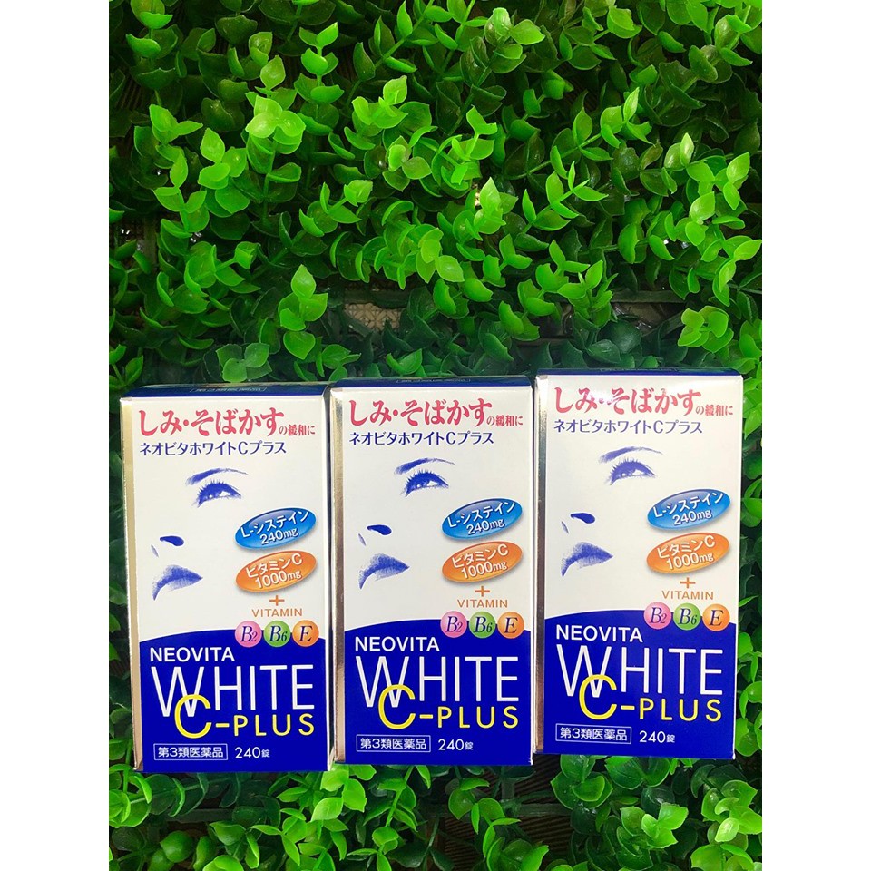 Viên uống trắng da NeoVita White C Plus Nhật Bản