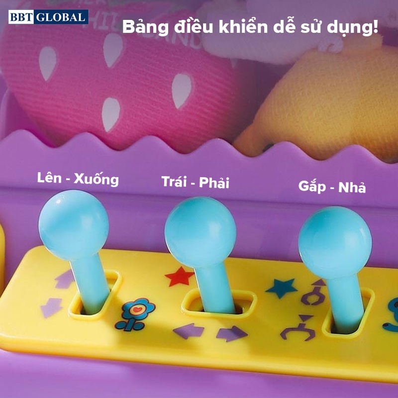 Đồ chơi máy gắp thú bông BBT GLOBAL cỡ lớn 5357