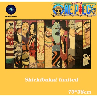 Áp phích trang trí nội thất hình One Piece kích thước 70x38cm đẹp mắt