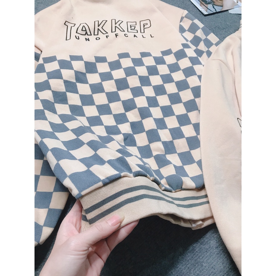 Áo Khoác Dù Nam Nữ Fom Rộng Áo Bomber Nữ In Hình Kẻ Caro Unisex Thời Trang Hót Hiện Nay.