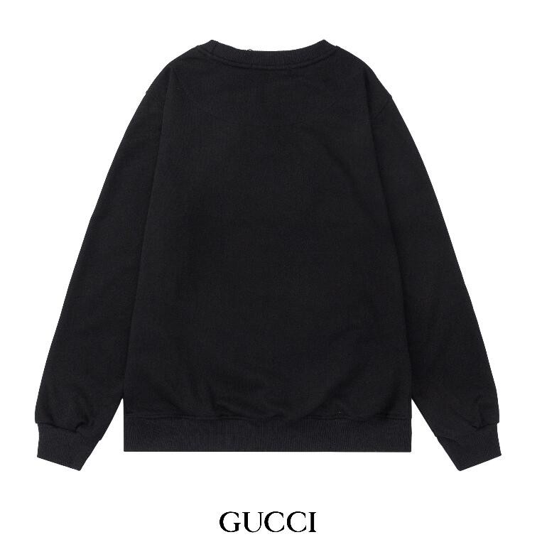 Áo Sweater Cổ Tròn Chất Liệu Cotton In Hình Gucci Thời Trang