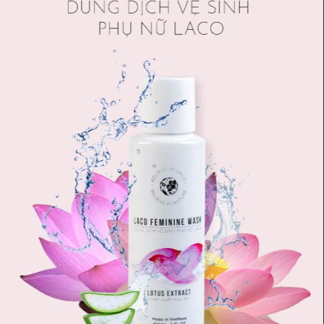 Dung dịch vệ sinh phụ nữ Laco