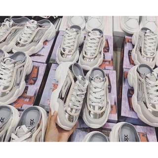 Sục thể thao Bạc đế độn 5cm