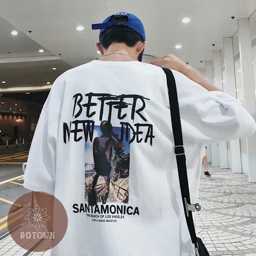 Áo phông nam SANTAMONICA cực kì chất mẫu mới cho hè 2021