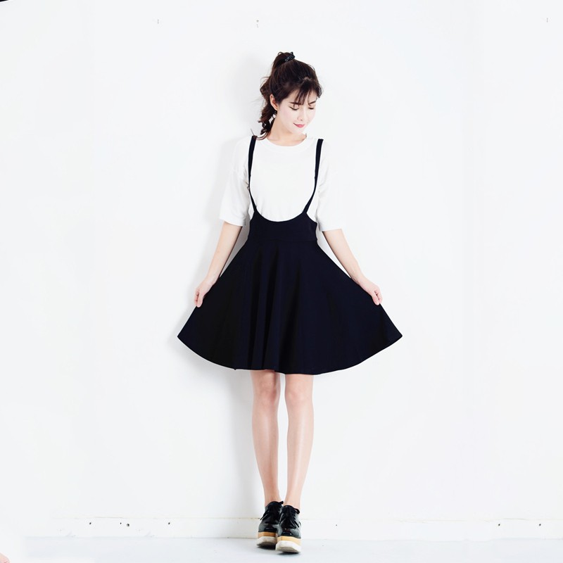 Chân váy xòe lưng cao thời trang cho nữ