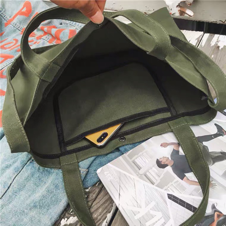 Túi Heymister phong cách unisex thời trang cỡ lớn TUCANVAS TCV56