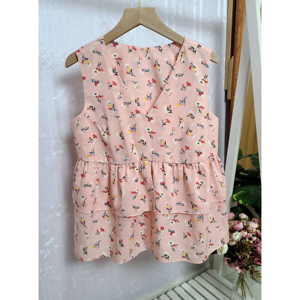 ÁO KIỂU XINH XẮN  𝓢𝓪𝓵𝓮 𝓼𝓸̂́𝓬[𝘼̉𝙣𝙝 𝙩𝙝𝙖̣̂𝙩 + 𝙑𝙞𝙙𝙚𝙤] vải lanh mềm mát và thấm hút mồ hôi cực tốt