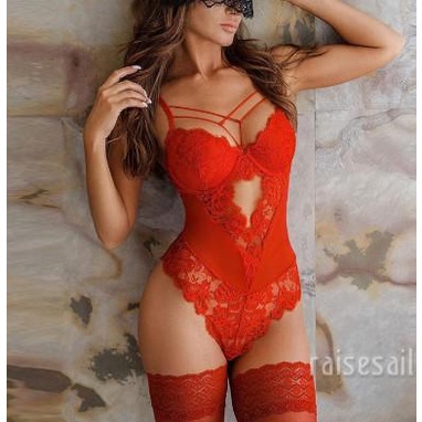 Rs Bộ Áo Liền Quần Phối Ren Lưới Xuyên Thấu Gợi Cảm Cho Nữ | BigBuy360 - bigbuy360.vn