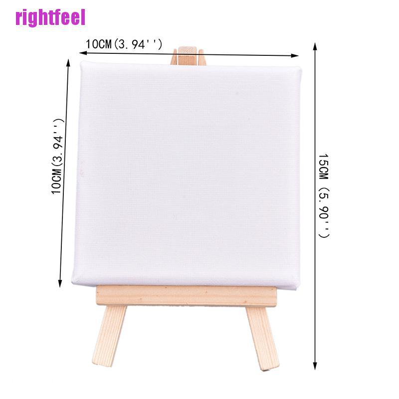 Tranh Vẽ Canvas Khung Gỗ 10cm X 10cm Cho Bé