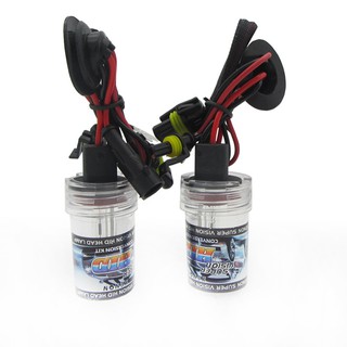 2 Bóng Đèn Xenon H8 / H9 / H11 Hid 2 Bóng 35w 6000k Cho Xe Hơi