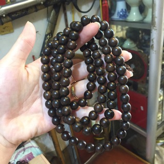 Dây tràng hạt gỗ gụ 108 hạt