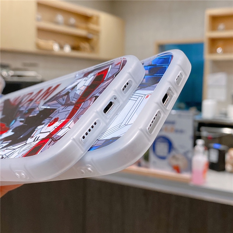 Ốp Điện Thoại Chống Sốc In Hình Gundam Cho iPhone 13 12 11 Pro Max 7 8 Plus X XS XR XSMax 12Pro 12ProMax 13Pro 13ProMax 11