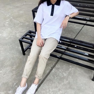 Hot Trend Quần BASIC PANTS KAKI MÀU SỮA Hot hit Siêu Chất