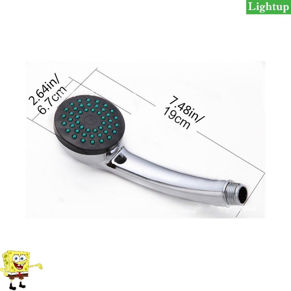 Đầu vòi hoa sen cầm tay Thiết kế thực tế Hình tròn Phòng tắm Bình xịt hàng đầu
