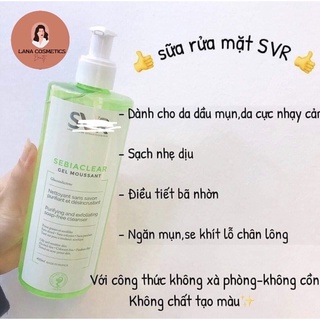 Gel rửa mặt S.VR
