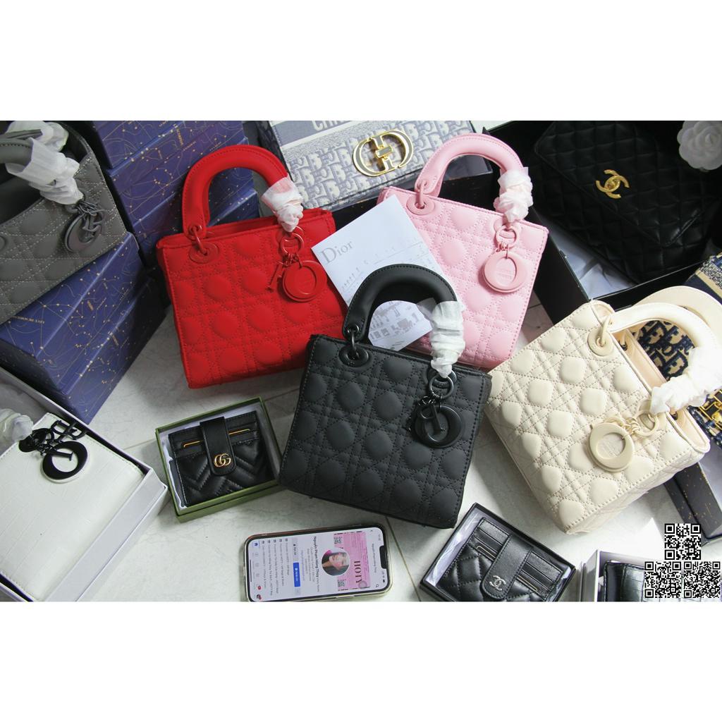 Túi Đeo Chéo Lady 5 ô Da Lì Khóa Màu Ngọc Trinh Cao Cấp Túi Xách Nữ Ô Trám Sang Trong Giá Rẻ