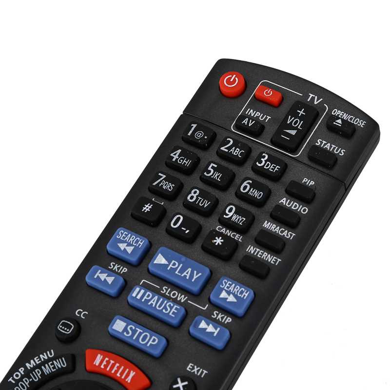 For Panasonic Player DMP-BD75 DMP-BD755 BLU-RAY DVD Player Remote PBD-957 Control