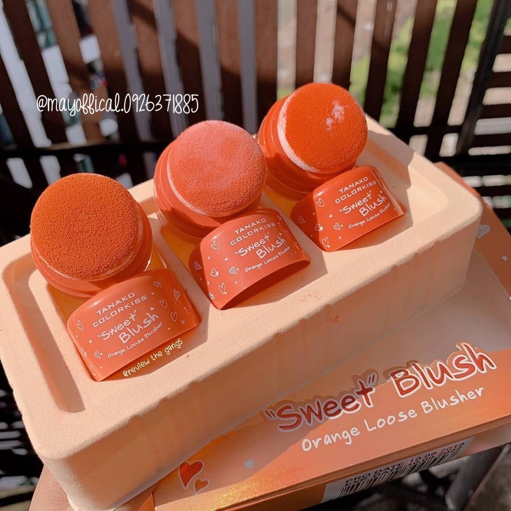 Phấn má dạng bột Tanako Colorkiss Sweet Blush 50g nội địa Trung NPP Shoptido | BigBuy360 - bigbuy360.vn