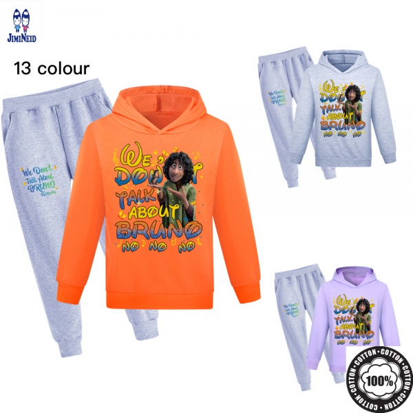 Encanto Bộ Áo Khoác Hoodie + Quần Dài Hóa Trang Nhân Vật Encanto Mirabel Disney Cho Bé qc3v Encanto Mirabel Madrigal