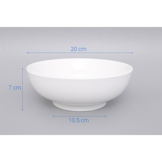 [20cm] Tô Sứ Cao Cấp Minh Châu T08 - gian hàng chính hãng Gốm Sứ Việt