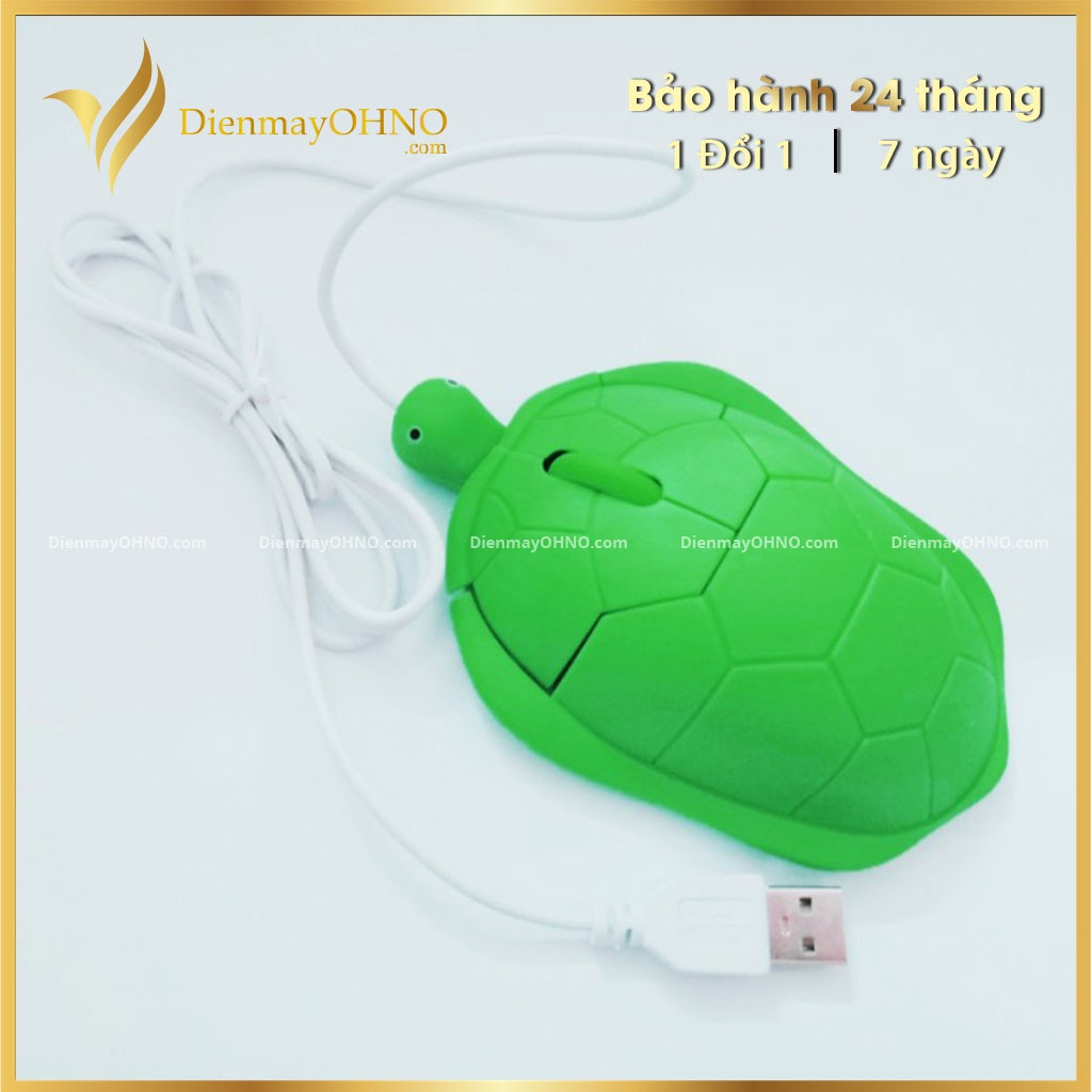 Chuột Máy Tính Hình Con Rùa Chính Hãng Con Chuột Laptop Gaming PC Có Dây – Điện Máy OHNO