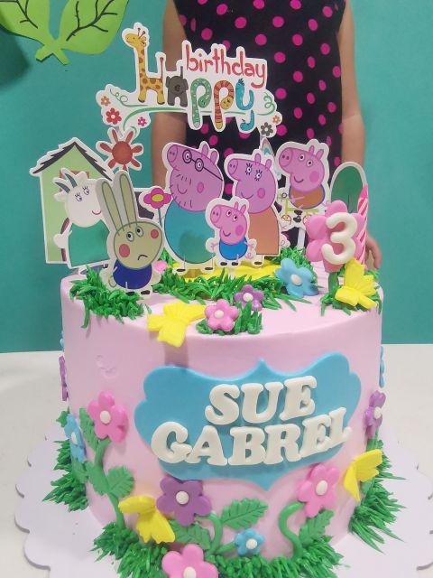 Bộ Que Cắm Trang Trí Bánh Kem Nhân Vật Hoạt Hình Đáng Yêu Cho Bé