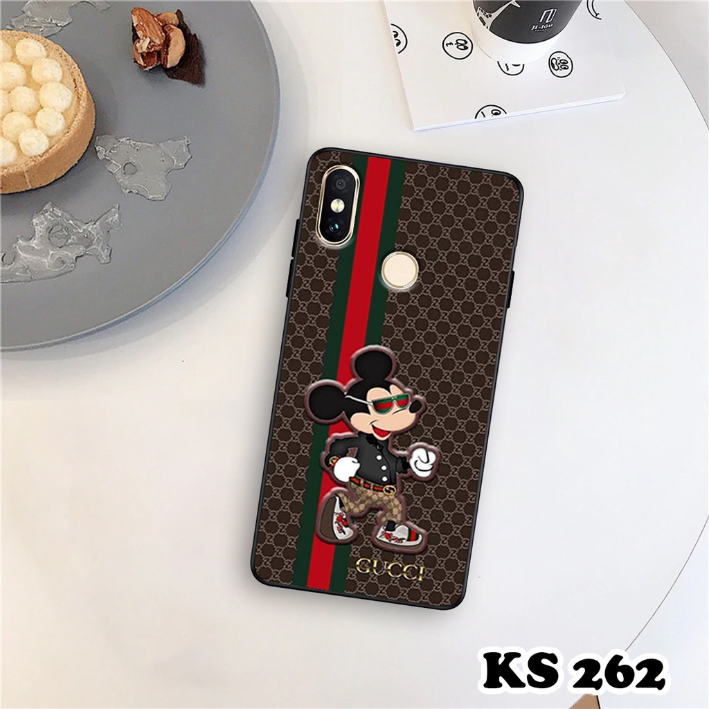 Ốp lưng Xiaomi Redmi Note 5 - Xiaomi Redmi Note 5 Pro - Xiaomi Redmi Note 5A - Ốp in hình GÜÇÇÏ Lưng nhám viền TPU