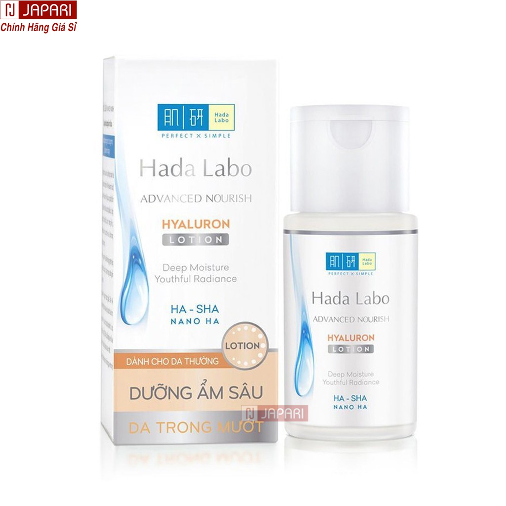 Dung Dịch Kem Dưỡng Ẩm Hada Labo Advanced Nourish Lotion Cấp Ẩm Trước Trang Điểm CHÍNH HÃNG ROHTO Da Thường - JAPARI