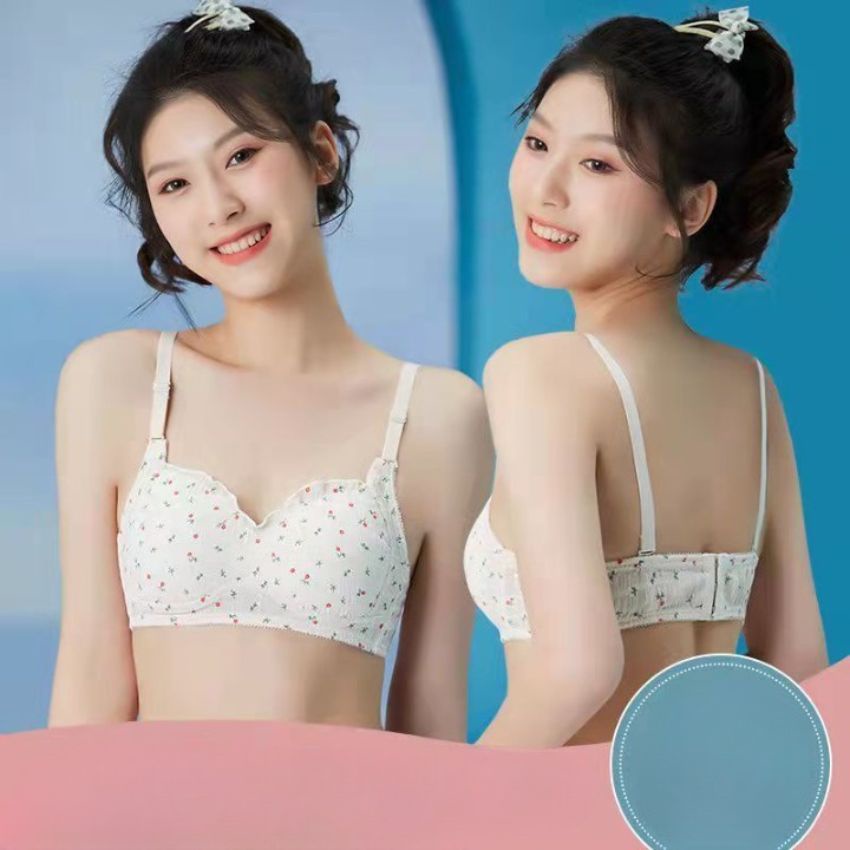 Áobra nữ  viền ren xinh xắn trẻ trung, áo lót nữ không gọng đệm mút mỏng thoáng mát Kingshop A739