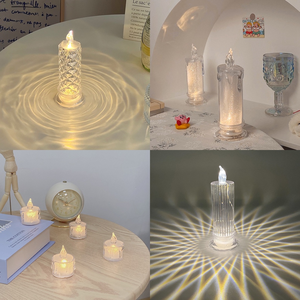 Đèn LED Hình Cây Nến Dùng Trong Trang Trí Tiệc