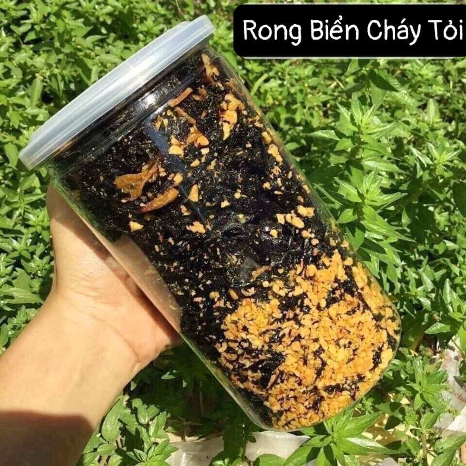 Rong Biển Cháy Tỏi - Hũ 180g