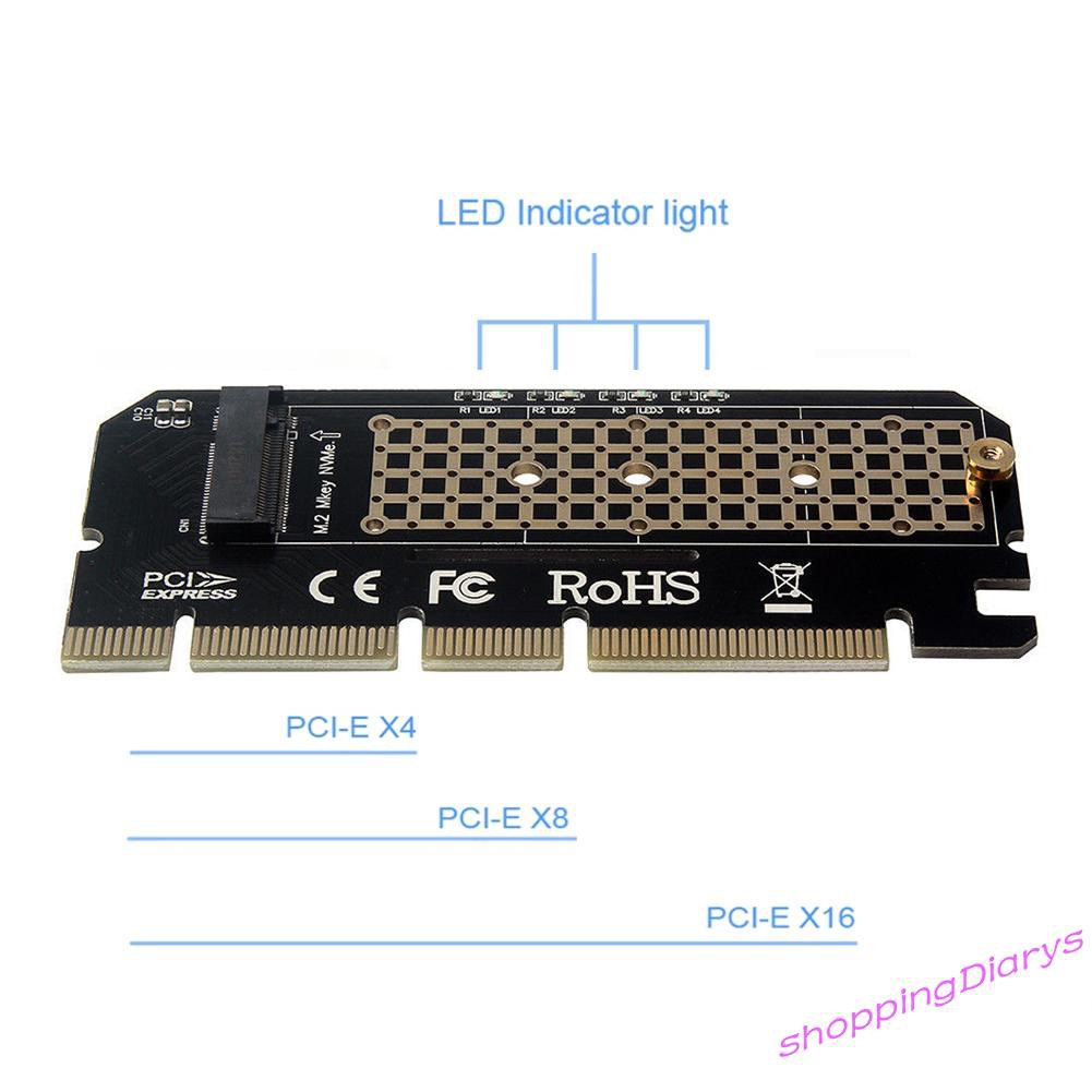 ✤Giày Thể Thao Thiết Kế Năng Động Trẻ Trung Hợp Thời Trang✤ Thẻ Chuyển Đổi Mở Rộng M.2 NVME PCIE Sang M2 NVME SSD M2 PCIE X16
