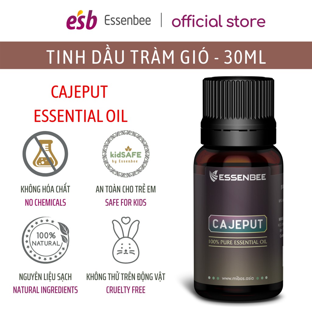 Tinh dầu Tràm Gió – Essenbee – 30ml