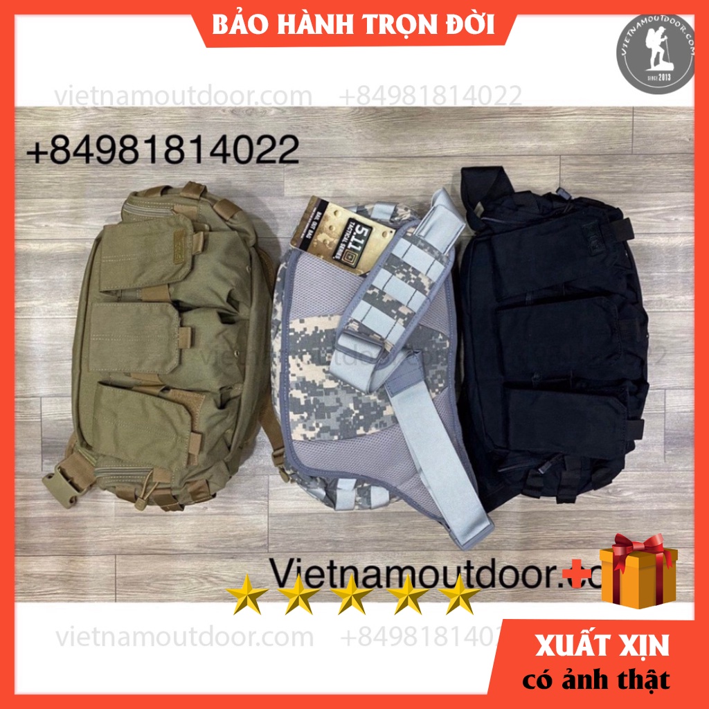 Túi Đeo Chéo tactical 5.11 Tactical Bail Out Bag - balo nam 511 -  chiến thuật - phượt - du lịch⚡️  XỊN