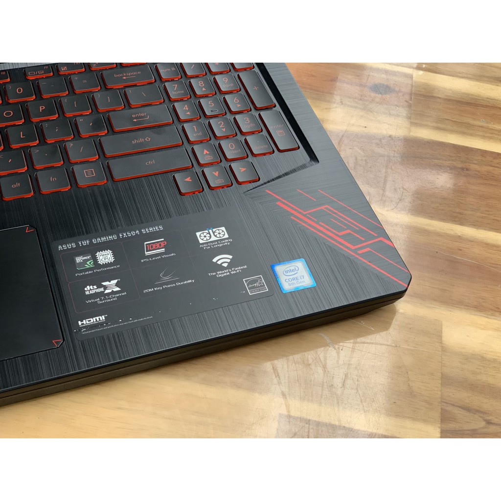 Laptop Asus TUF FX504GE, i7 8750H 8G SSD128/1THDD GTX1050Ti Full HD Còn BH 10/2020 Giá rẻ | BigBuy360 - bigbuy360.vn