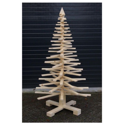 Cây thông Noel từ gỗ tự nhiên - Wooden Christmas Tree 100% Natural material 2023-2024