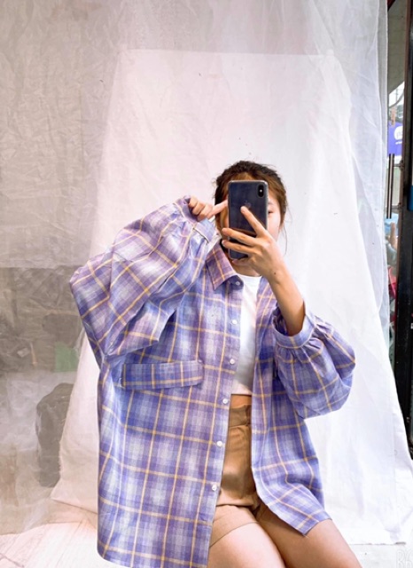 ÁO SƠ MI FORM TO TÚI GIẢ (clip thật,ảnh thật) | BigBuy360 - bigbuy360.vn