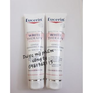 Sữa rửa mặt trắng sáng da EUCERIN WHITE THERAPY CLINICAL CLEANSING FOARM