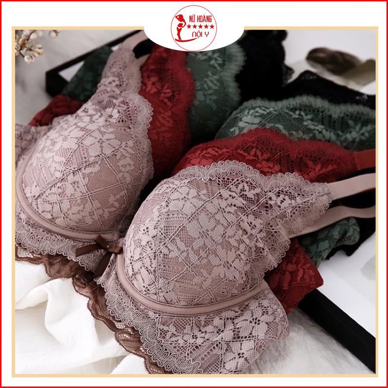 ÁO LÓT CAO SU NON 🍁SIÊU NÂNG NGỰC🍁  ÁO NGỰC REN KHÔNG GỌNG CAO CẤP THÔNG HƠI C127 | BigBuy360 - bigbuy360.vn