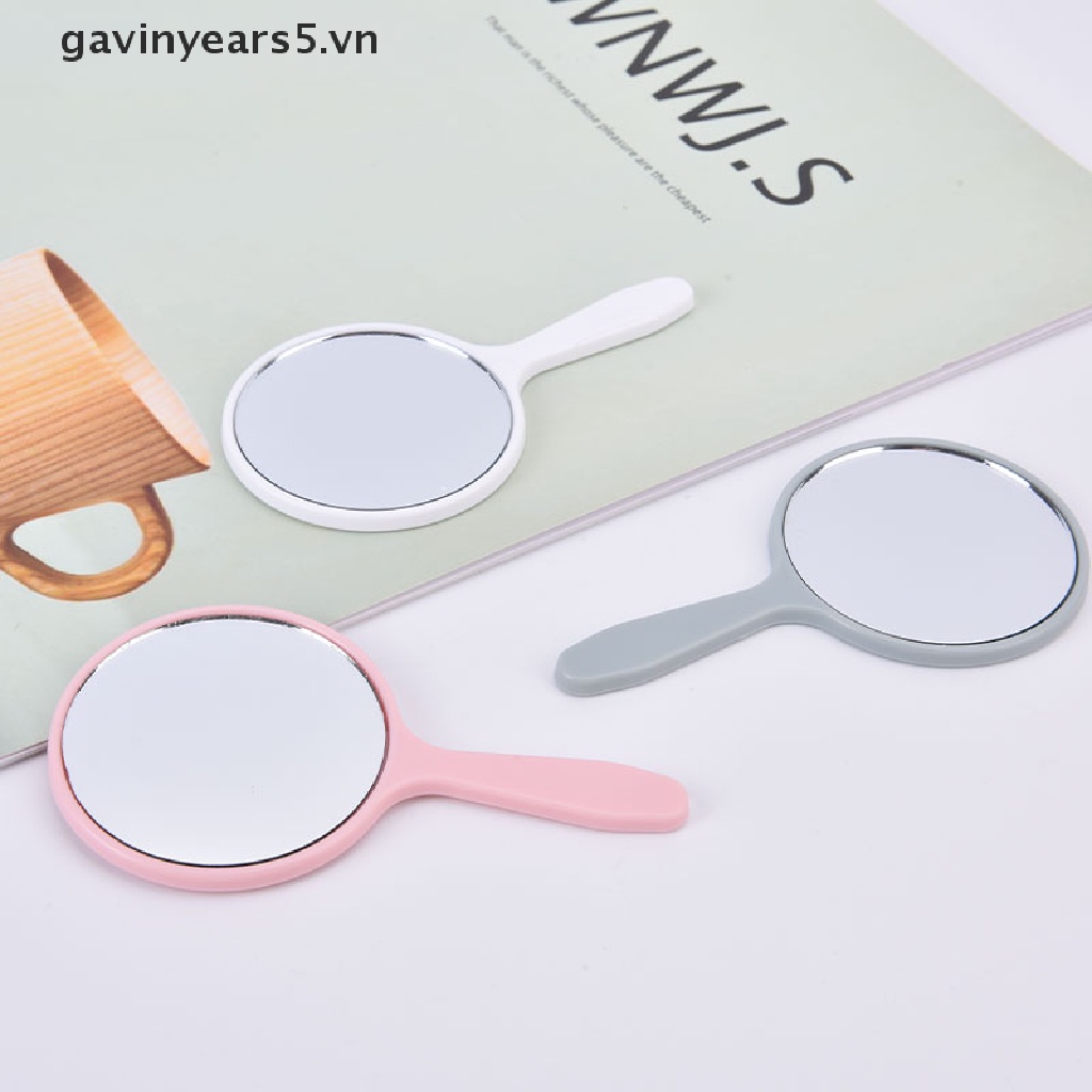 [Hàng mới về] Gương trang điểm cầm tay hình tròn đa dụng