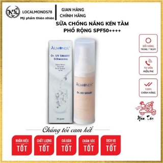 Sữa chống nắng kén tằm almonds spf50 + pa ++++ dr.uv smart silk