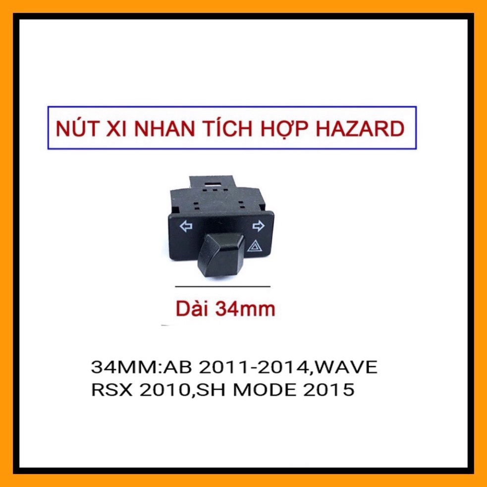 Công Tắc Đỏ Honda / Công Tắc Xi Nhan Đỏ / Passing Đỏ Lõi Đồng